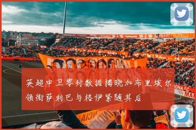 英超中卫零封数据揭晓加布里埃尔领衔萨利巴与格伊紧随其后